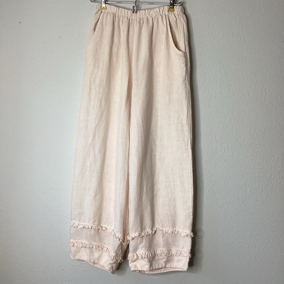 bryn Walker Pants - Bryn Walker Linen Pants Bloomers Pantalones S